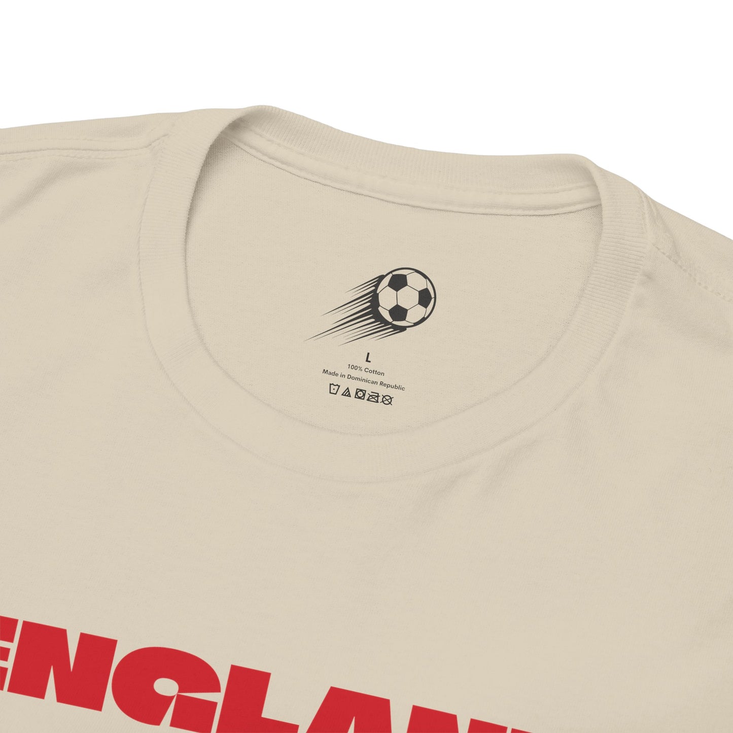 England Football T-Shirt - Unisex England Soccer Fan Tee with Flag (2026)