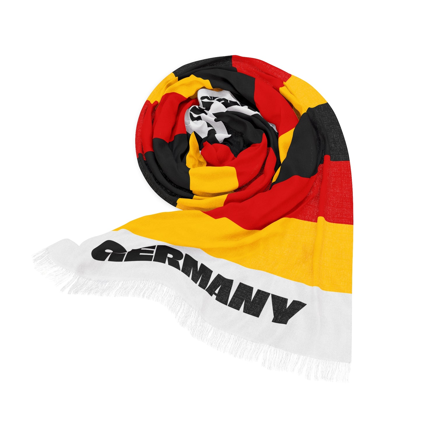 Germany Soccer Scarf - Germany Football Supporter Scarf with Flag (2026)