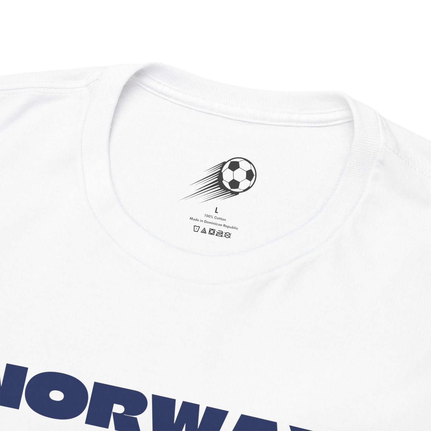 Norway Football T-Shirt - Unisex Norway Soccer Fan Tee with Flag (2026)