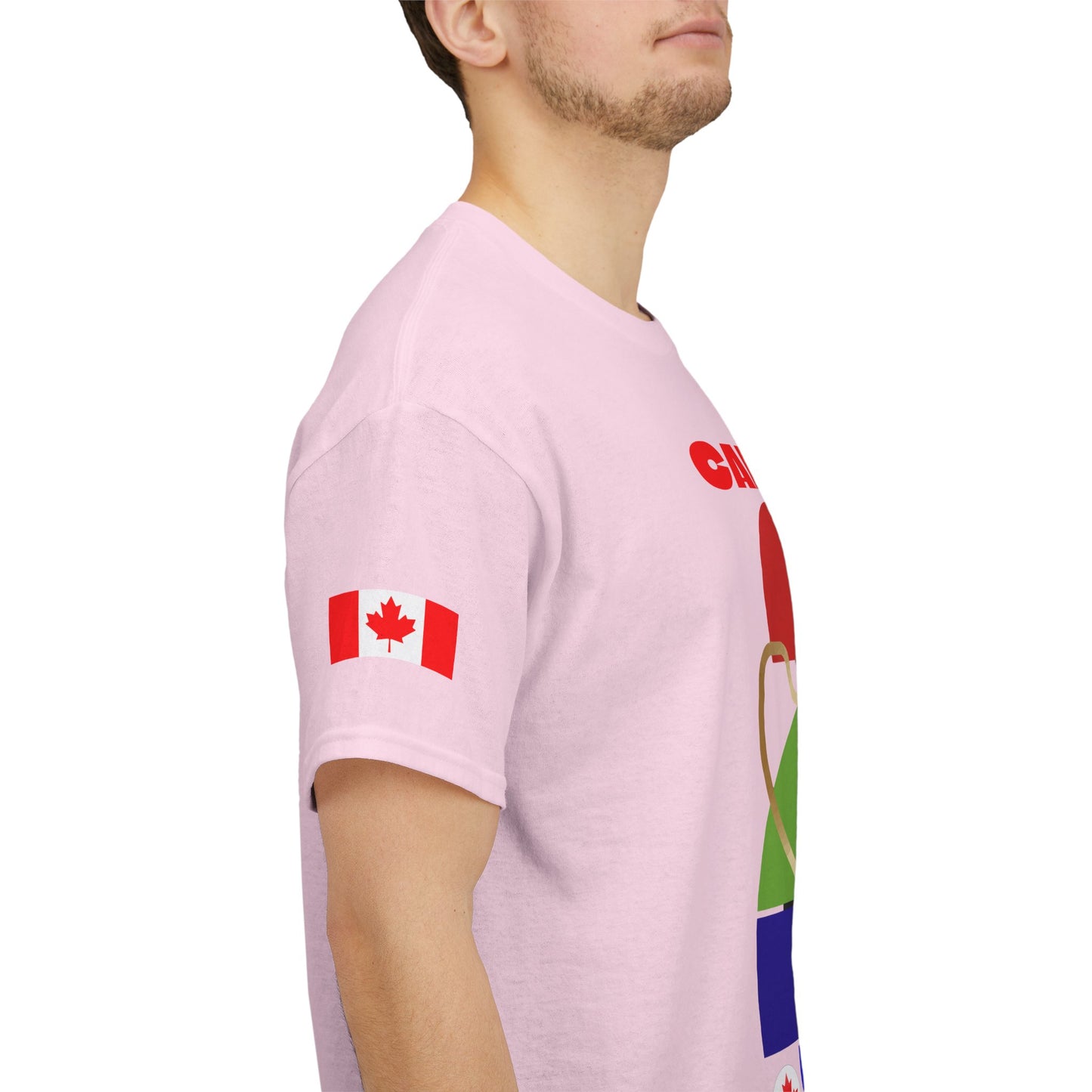 Canada Football T-Shirt - Unisex Canada Soccer Fan Tee with Flag (2026)