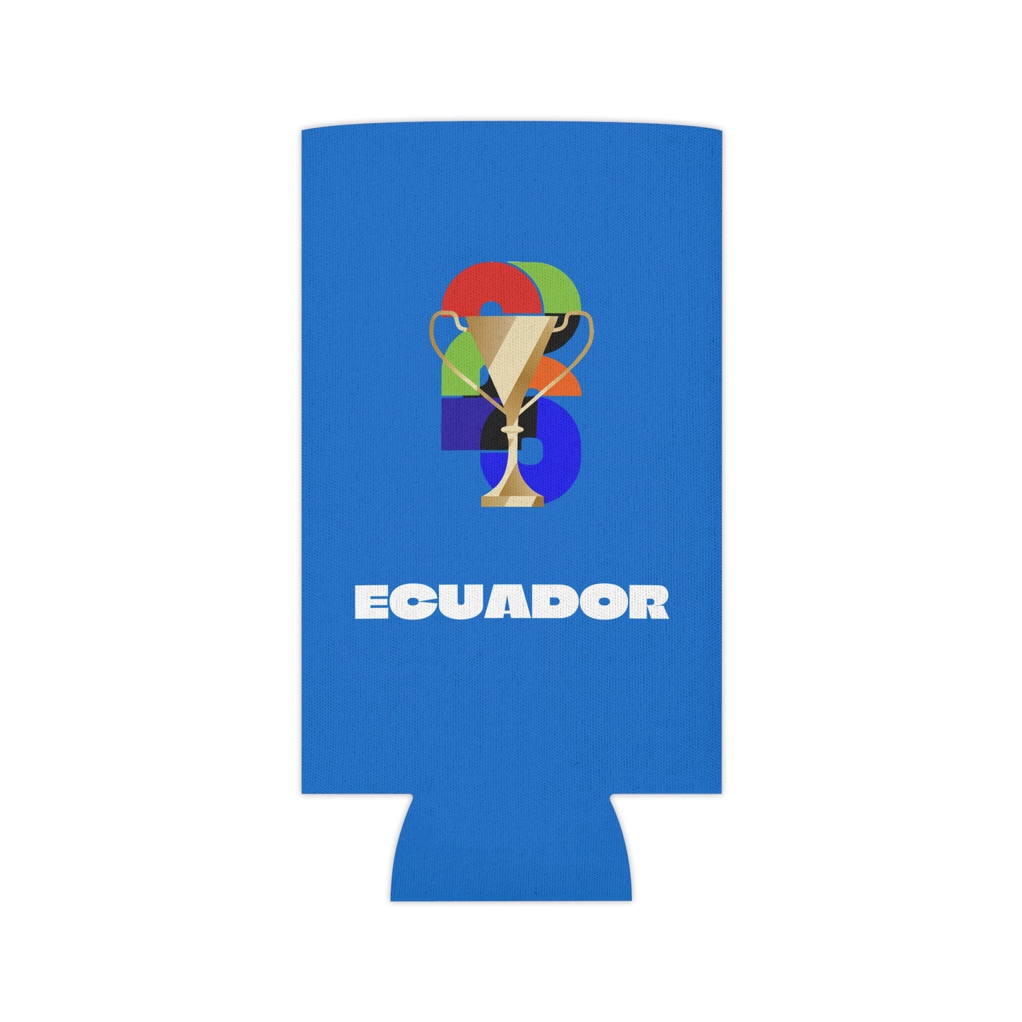 Ecuador Soccer Can Cooler - Ecuador Football Fan Koozie for Game Day (2026)