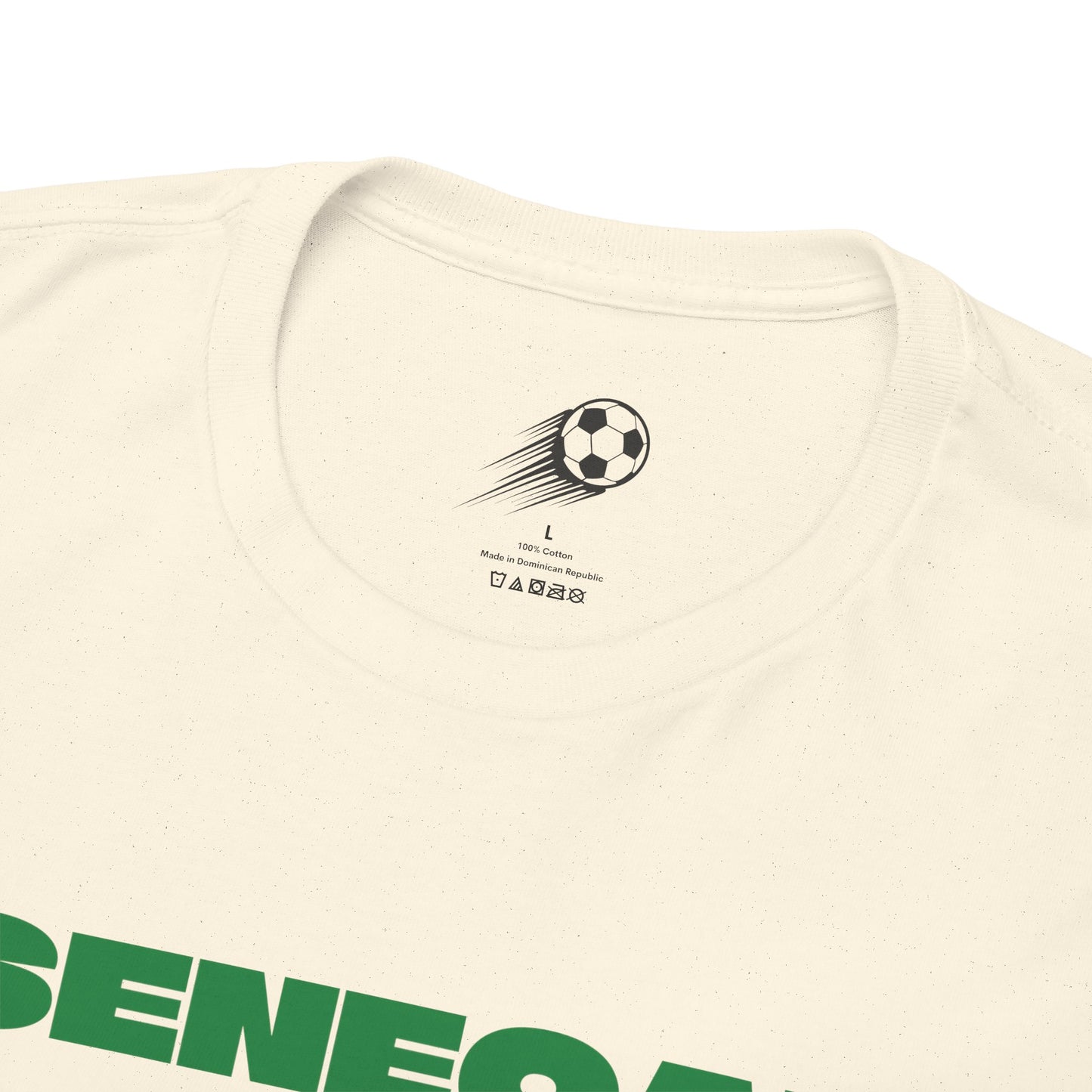 Senegal Football T-Shirt - Unisex Senegal Soccer Fan Tee with Flag (2026)