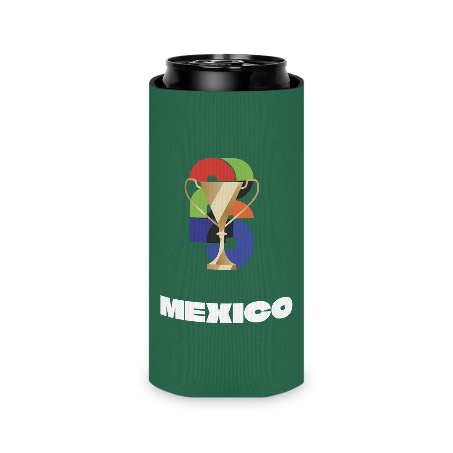 Mexico Soccer Can Cooler - Mexican Football Koozie for Game Day (2026)