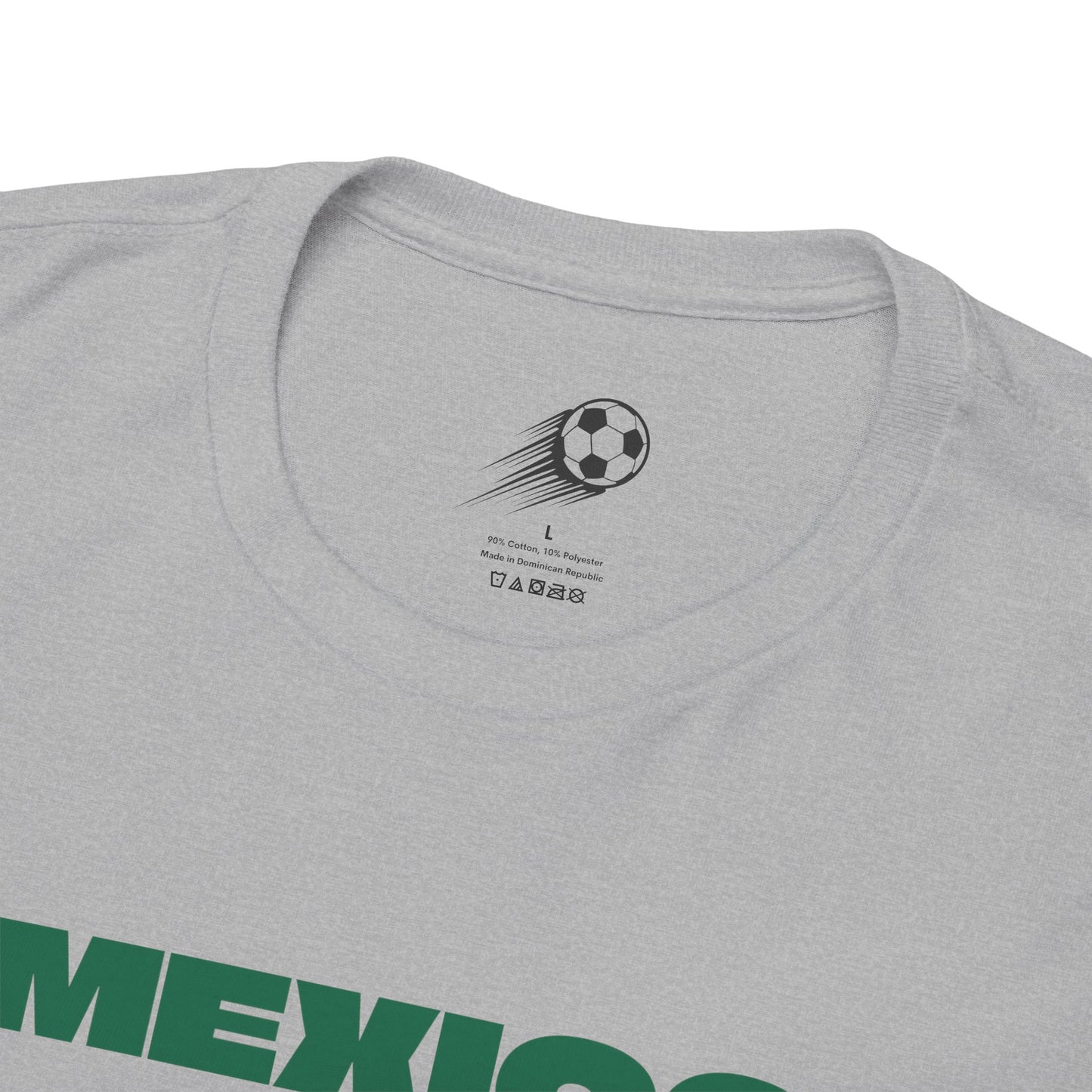 Mexico Football T-Shirt - Unisex Mexico Soccer Fan Tee with Flag (2026)