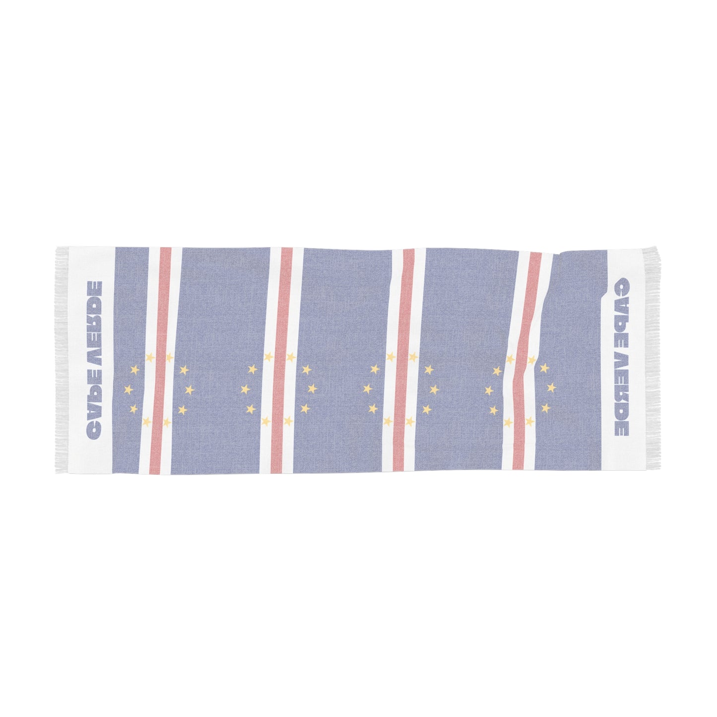 Cape Verde Soccer Scarf - Cape Verde Football Supporter Scarf with Flag (2026)