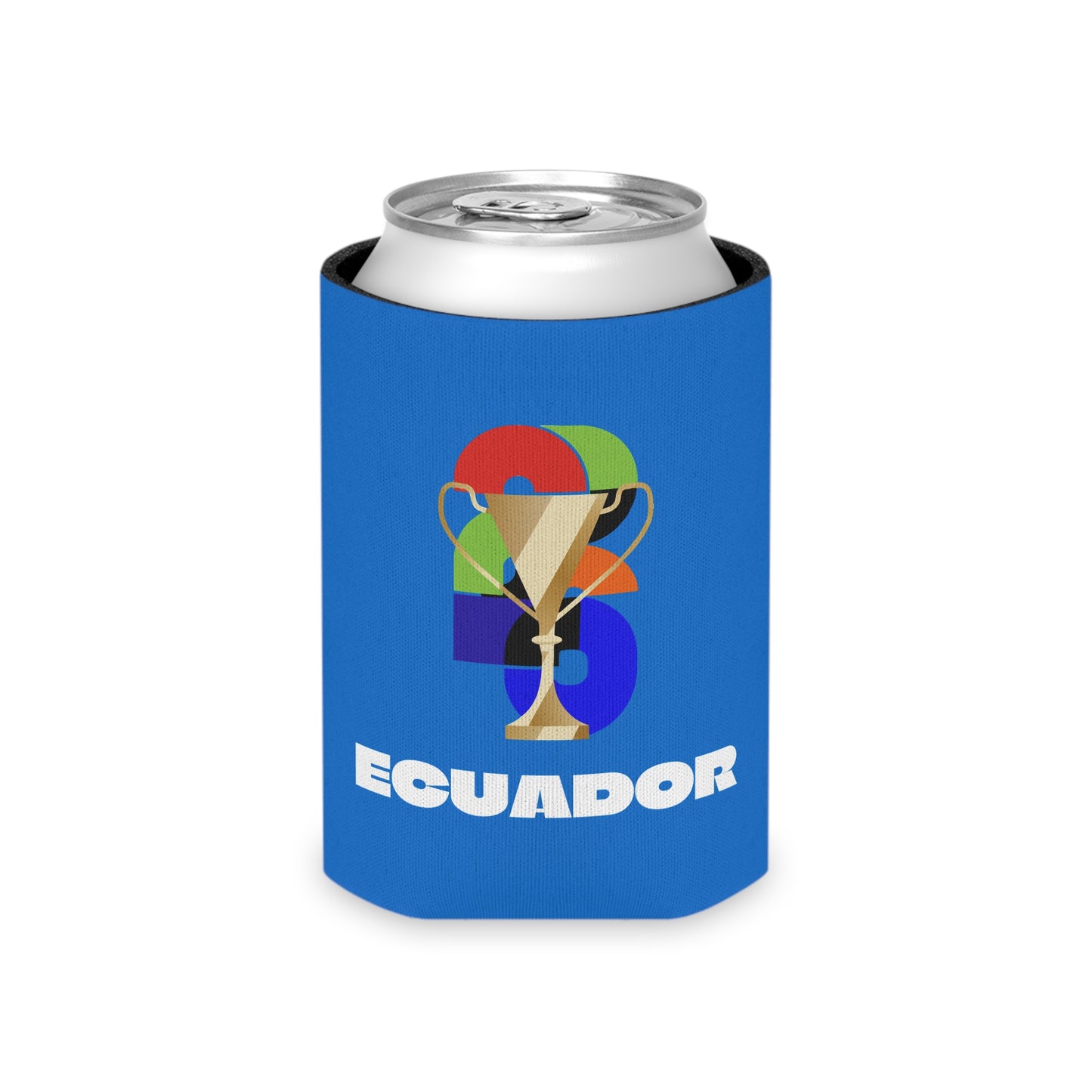 Ecuador Soccer Can Cooler - Ecuador Football Fan Koozie for Game Day (2026)