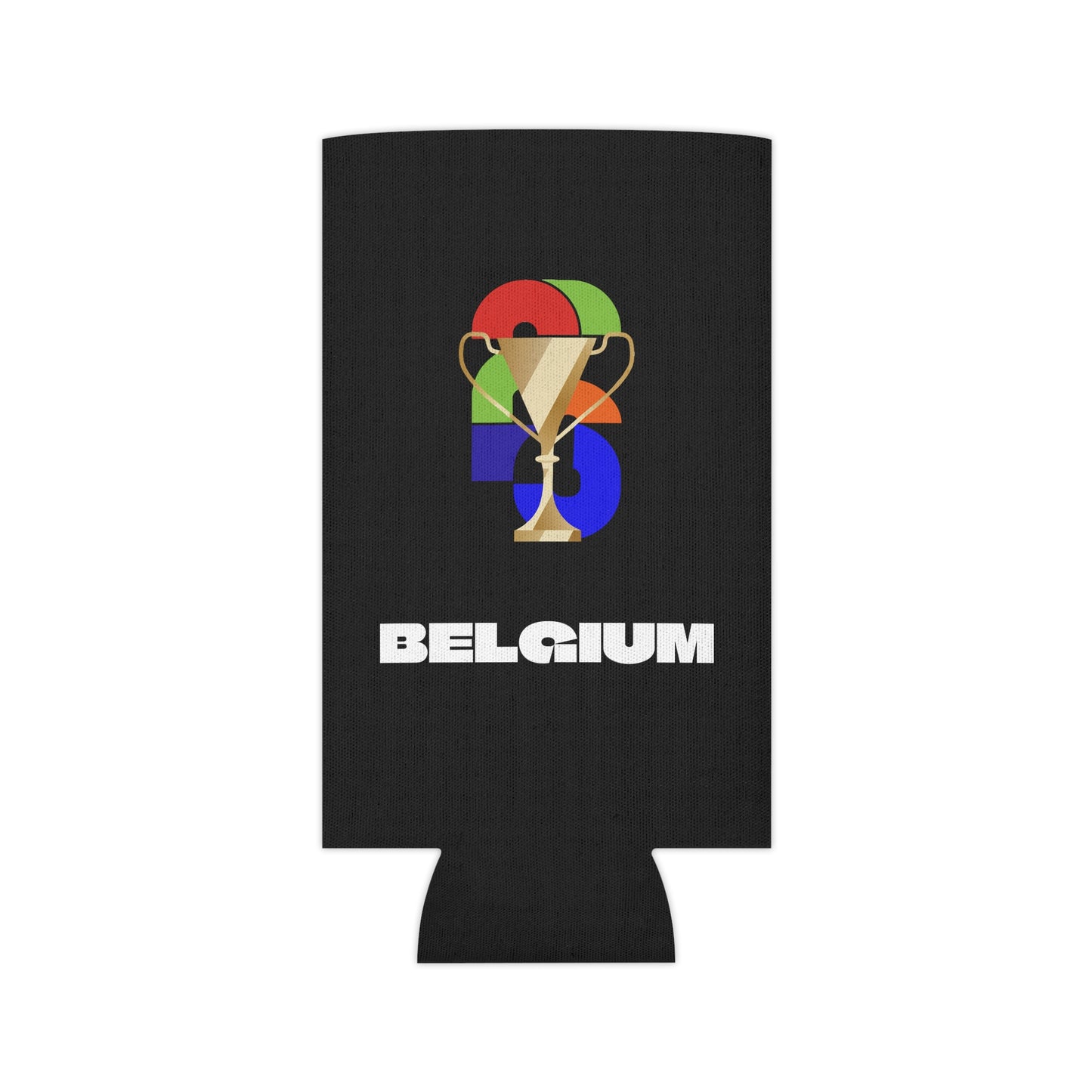 Belgium Soccer Can Cooler - Belgium Football Fan Koozie for Game Day (2026)