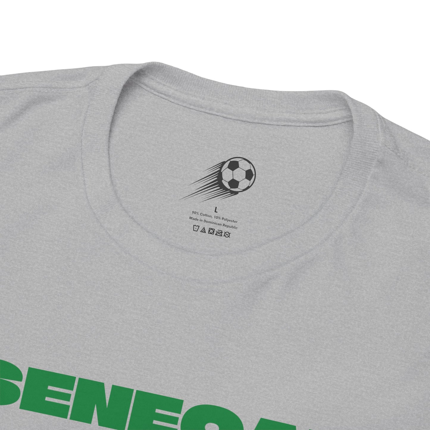 Senegal Football T-Shirt - Unisex Senegal Soccer Fan Tee with Flag (2026)