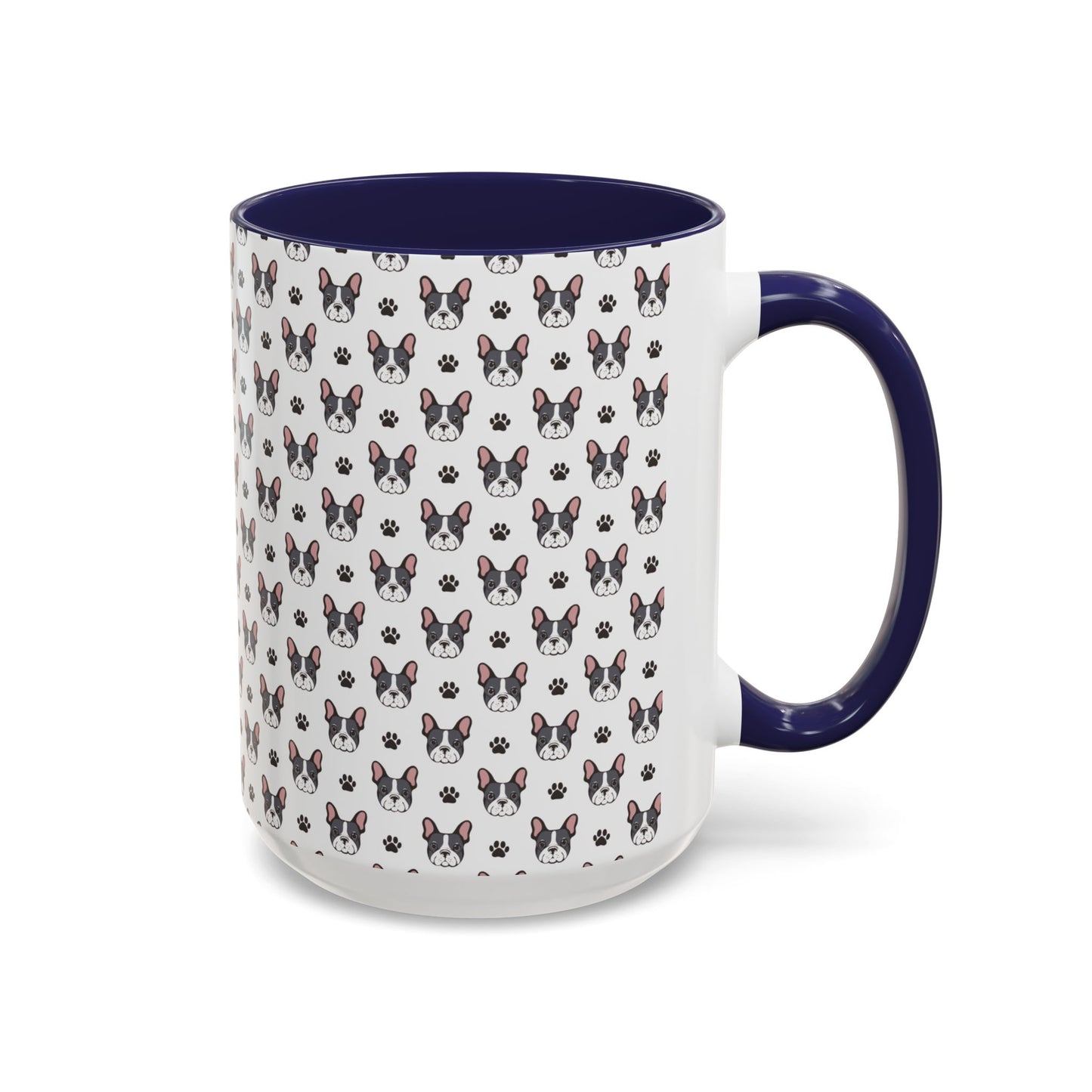 Cute French Bulldog Accent Coffee Mug | Pet Lover Gift, Animal Mug, Dog Lover Coffee Cup, Gift for Dog Owners, Frenchie Design