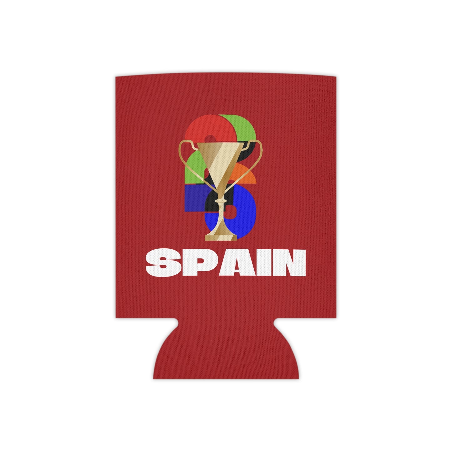 Spain Soccer Can Cooler - Spain Football Fan Koozie for Game Day (2026)