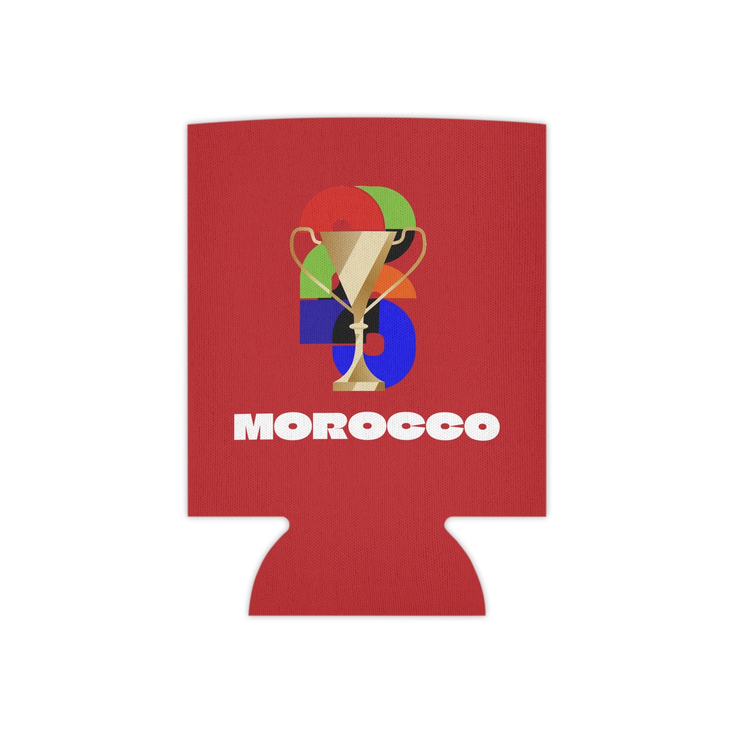 Morocco Soccer Can Cooler - Morocco Football Fan Koozie for Game Day (2026)