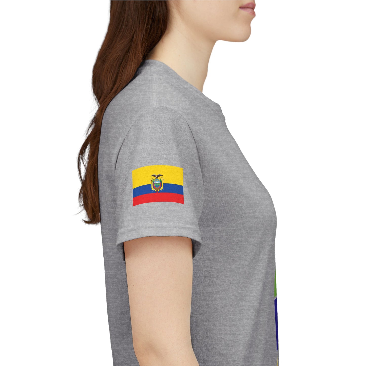 Ecuador Football T-Shirt - Unisex Ecuador Soccer Fan Tee with Flag (2026)