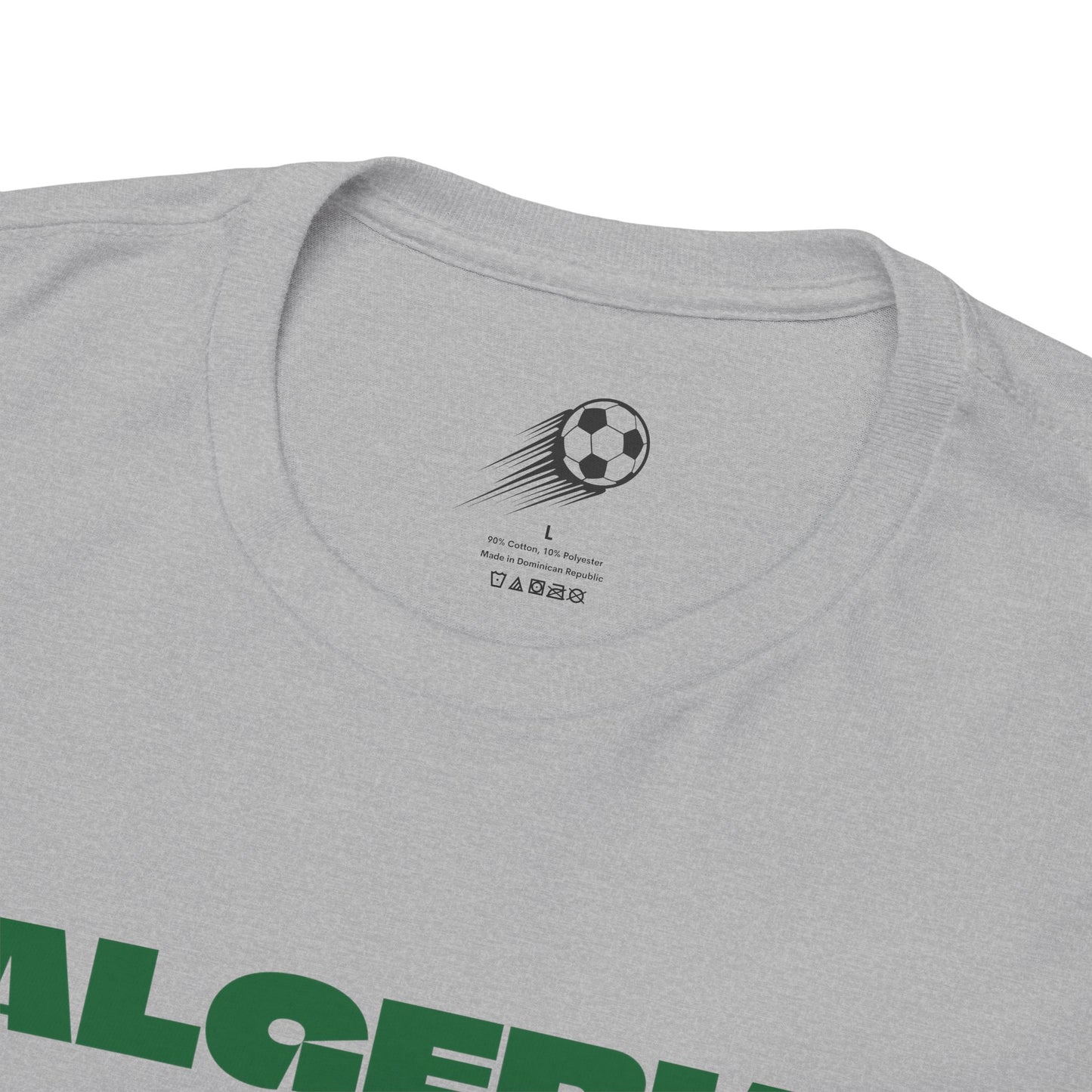 Algeria Football T-Shirt - Unisex Algeria Soccer Fan Tee with Flag (2026)