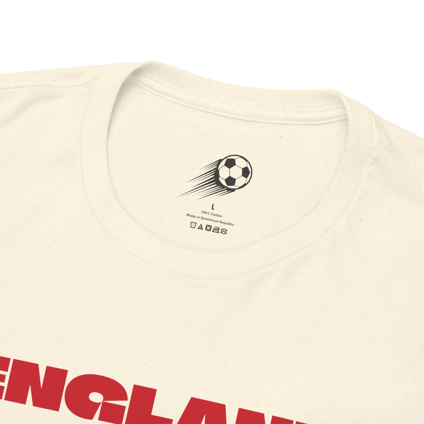 England Football T-Shirt - Unisex England Soccer Fan Tee with Flag (2026)