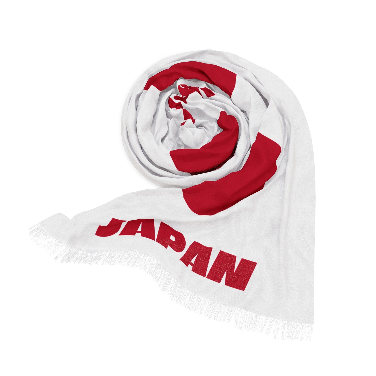 Japan Soccer Scarf - Japan Football Supporter Scarf with Flag (2026)