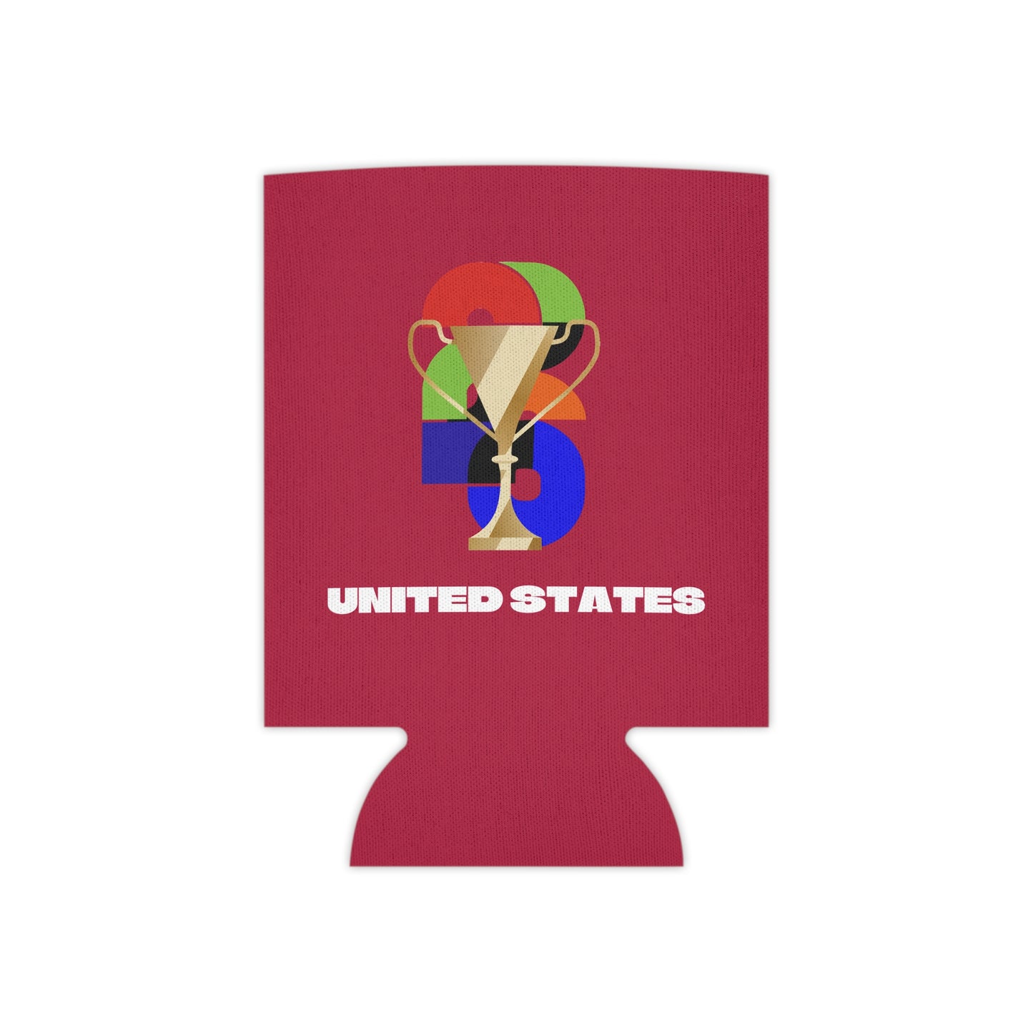 USA Soccer Can Cooler - USA Football Fan Koozie for Game Day (2026)