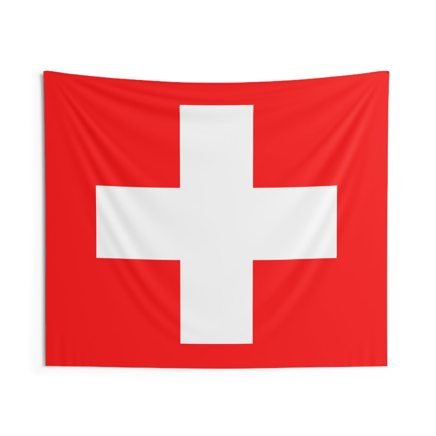 Switzerland Soccer Tapestry - Switzerland Flag Wall Banner for Game Day (2026)