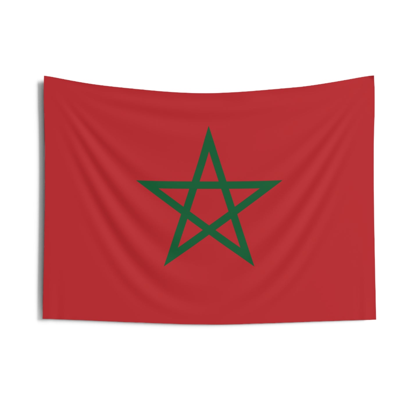 Morocco Soccer Tapestry - Morocco Flag Wall Banner for Game Day (2026)