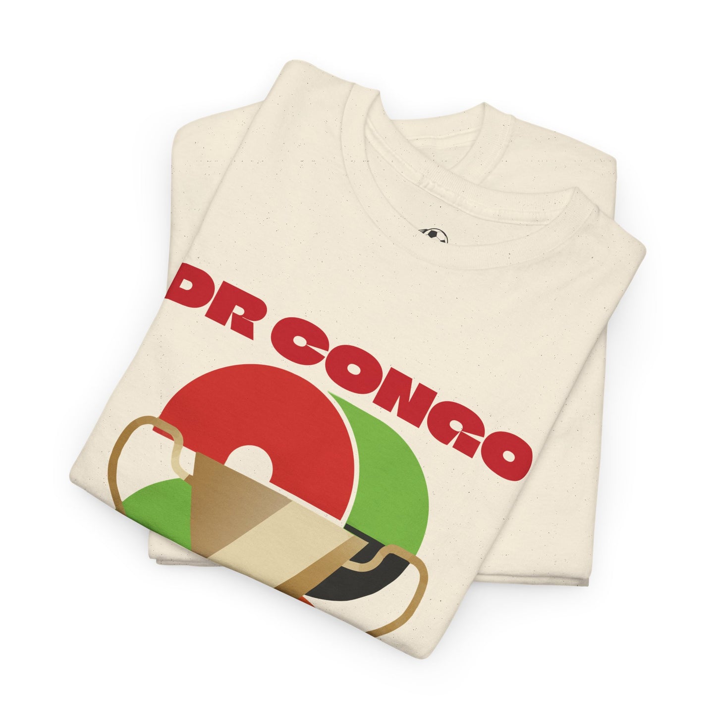 DR Congo Football T-Shirt - Unisex DR Congo Soccer Fan Tee with Flag (2026)