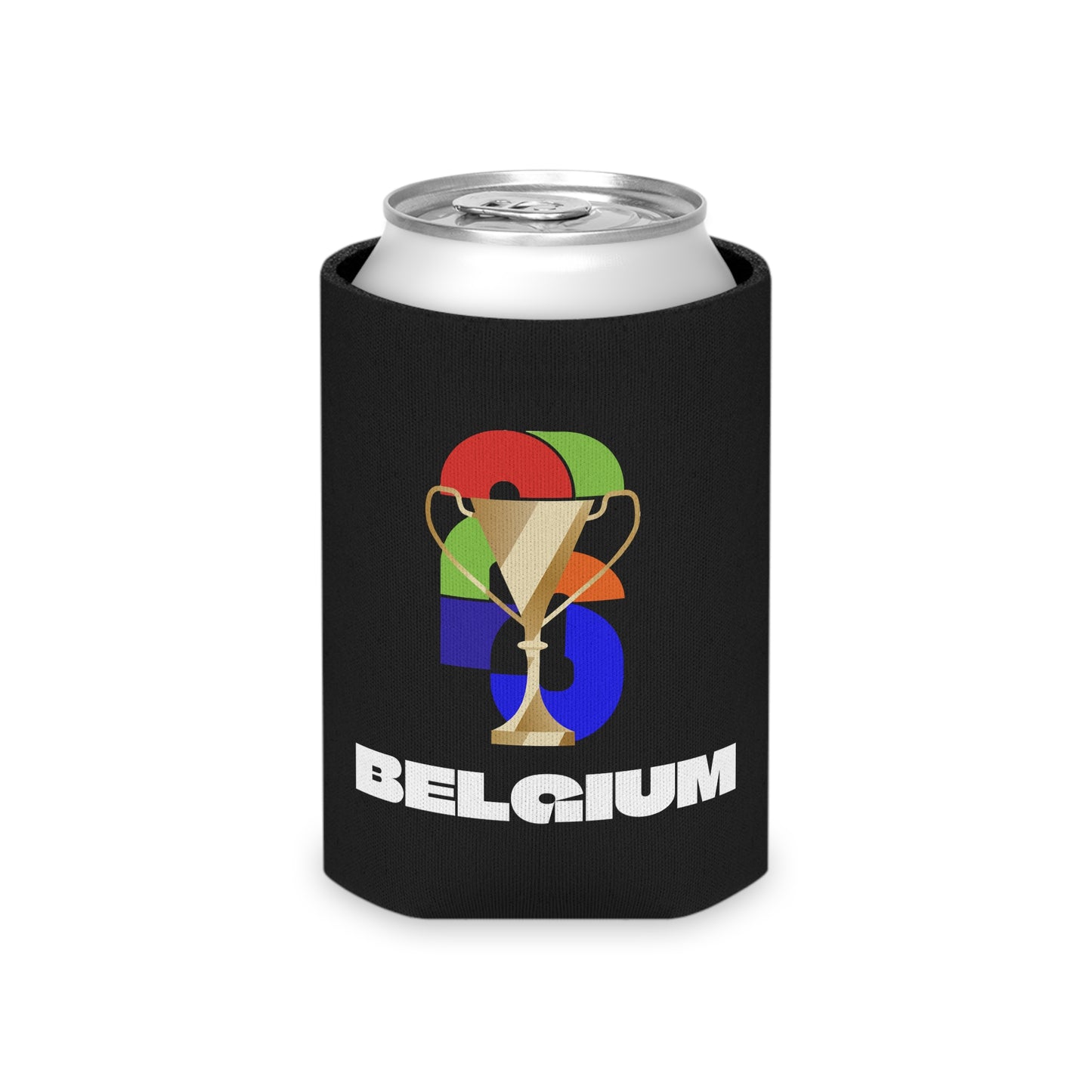 Belgium Soccer Can Cooler - Belgium Football Fan Koozie for Game Day (2026)