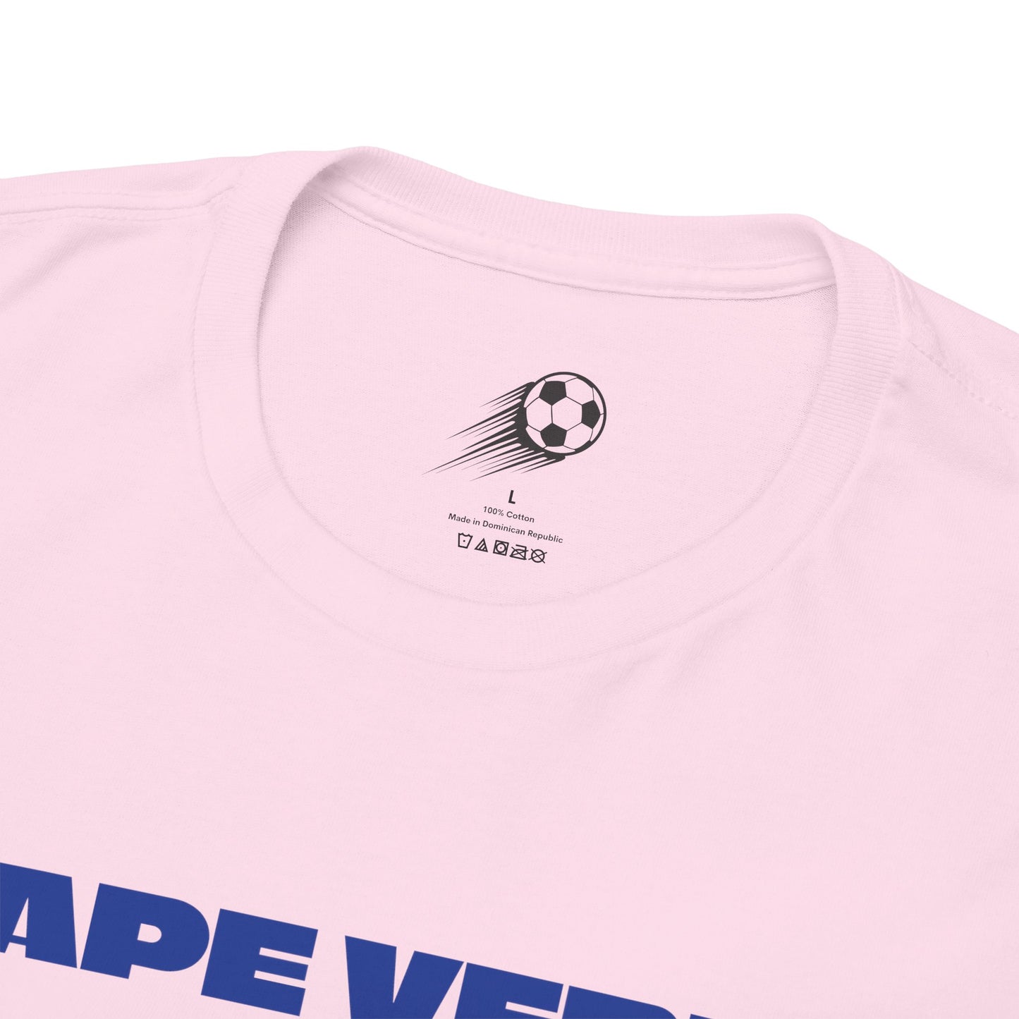 Cape Verde Football T-Shirt - Unisex Cape Verde Soccer Fan Tee with Flag (2026)