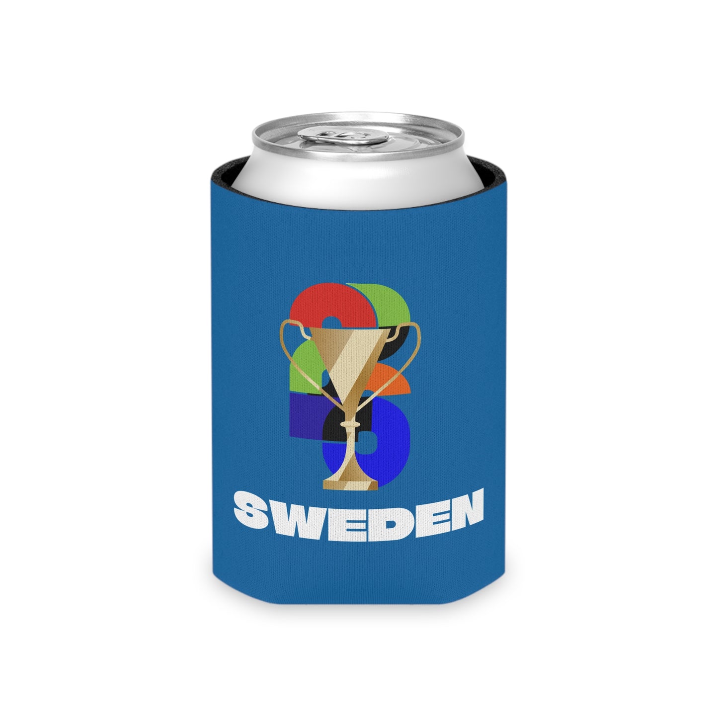 Sweden Soccer Can Cooler - Sweden Football Fan Koozie for Game Day (2026)