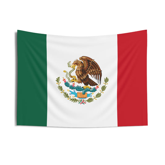 Mexico Soccer Tapestry - Mexican Flag Wall Banner for Game Day (2026)