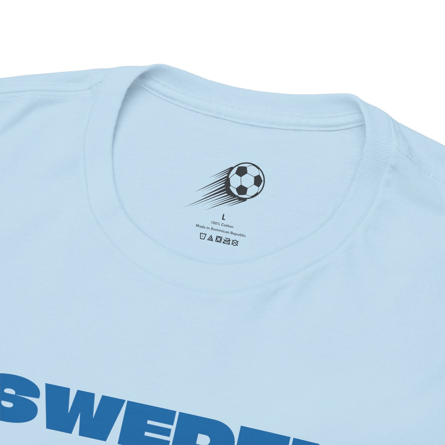 Sweden Football T-Shirt - Unisex Sweden Soccer Fan Tee with Flag (2026)