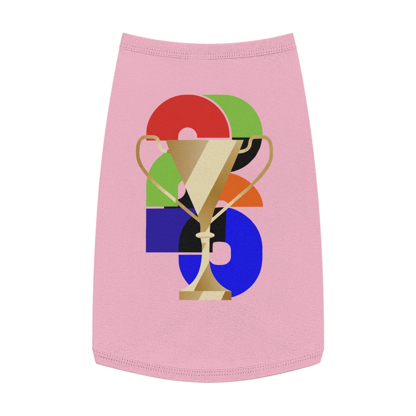 Soccer Dog Tank Top - Football Pet Tee with 2026 Trophy for Game Day & Watch Parties