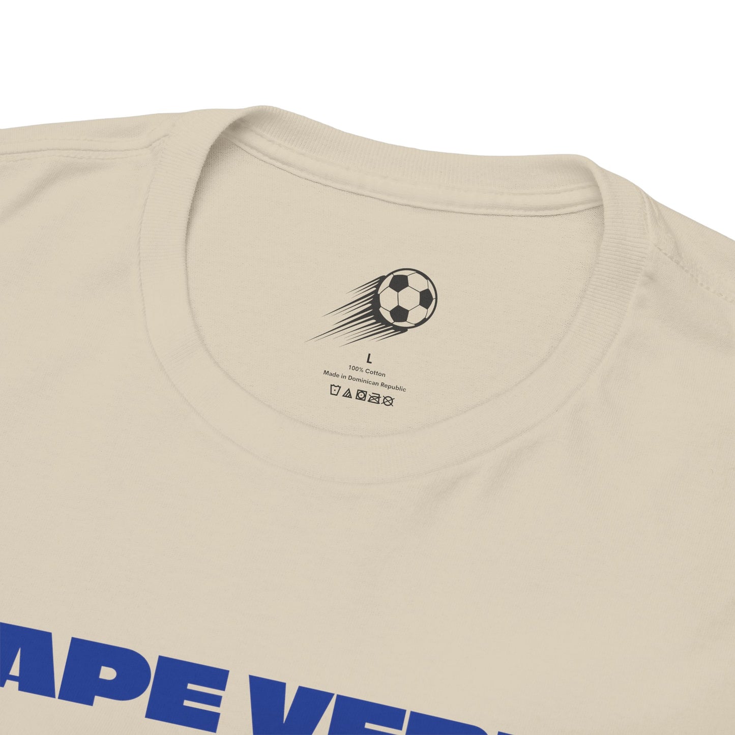 Cape Verde Football T-Shirt - Unisex Cape Verde Soccer Fan Tee with Flag (2026)