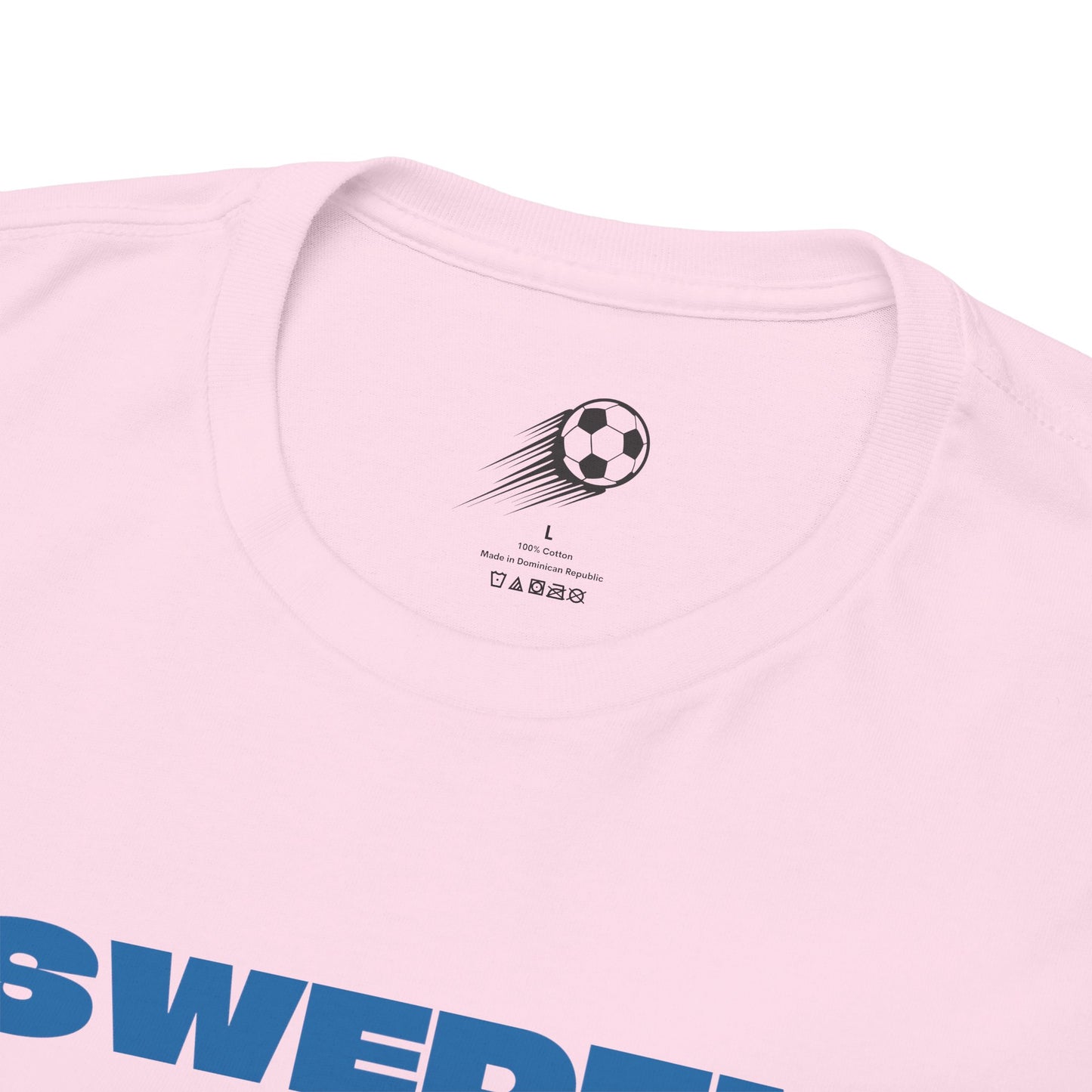 Sweden Football T-Shirt - Unisex Sweden Soccer Fan Tee with Flag (2026)