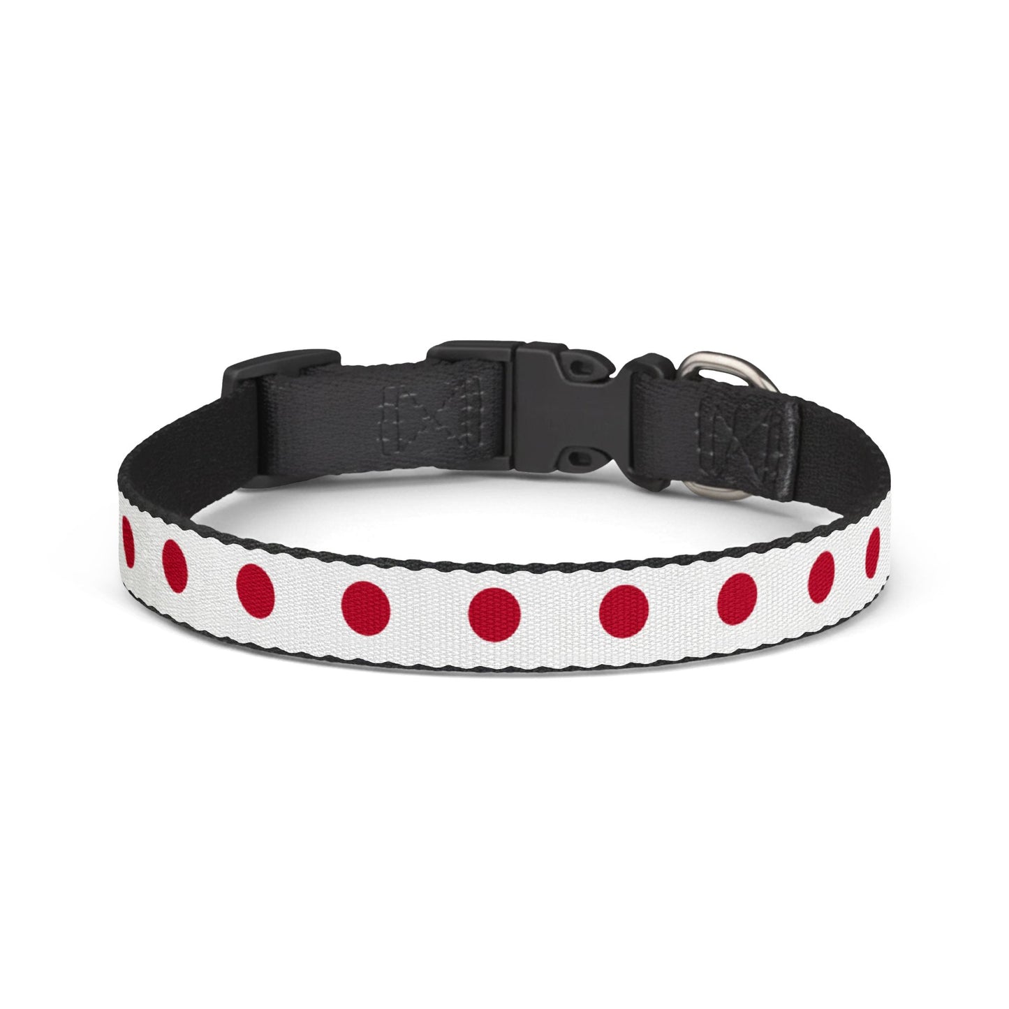 Japan Soccer Dog Collar — Japanese Flag Grid Clip-On Pet Collar, Fan Gear