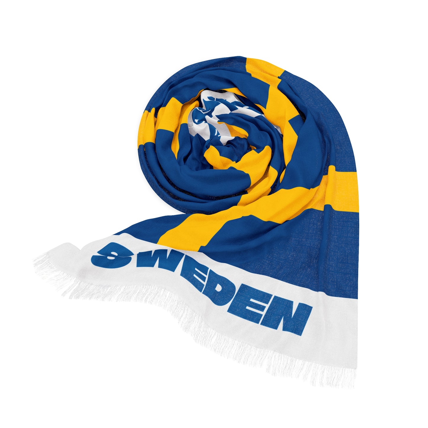 Sweden Soccer Scarf - Sweden Football Supporter Scarf with Flag (2026)