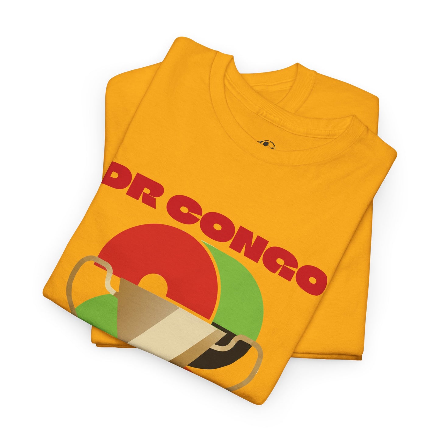 DR Congo Football T-Shirt - Unisex DR Congo Soccer Fan Tee with Flag (2026)