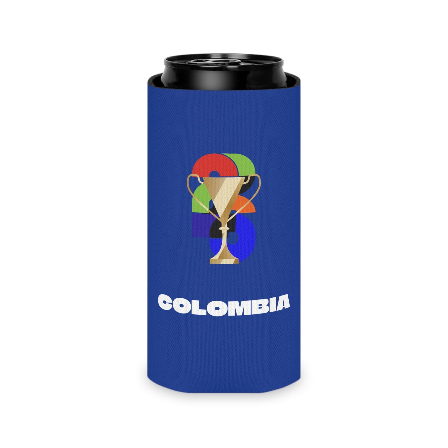 Colombia Soccer Can Cooler - Colombia Football Fan Koozie for Game Day (2026)
