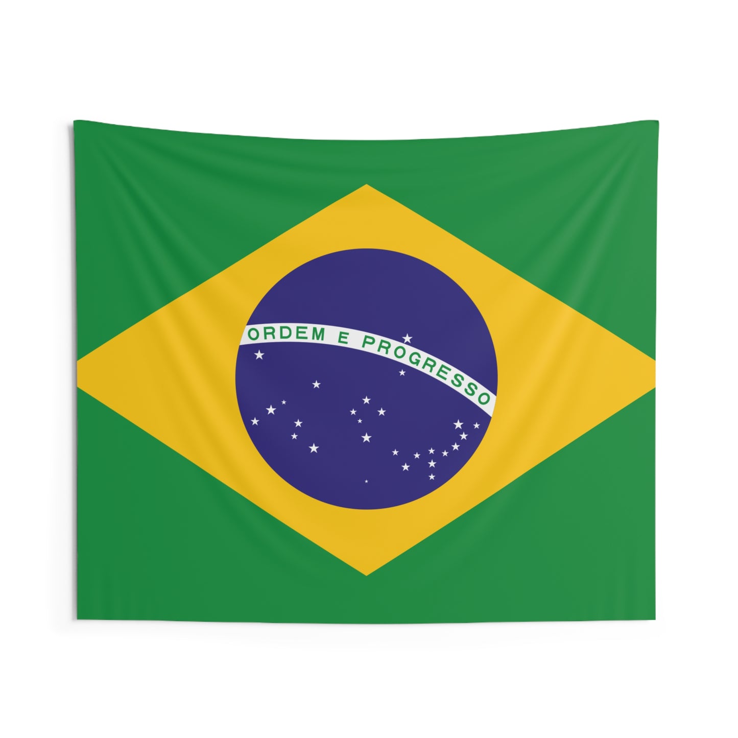 Brazil Soccer Tapestry - Brazil Flag Wall Banner for Game Day (2026)