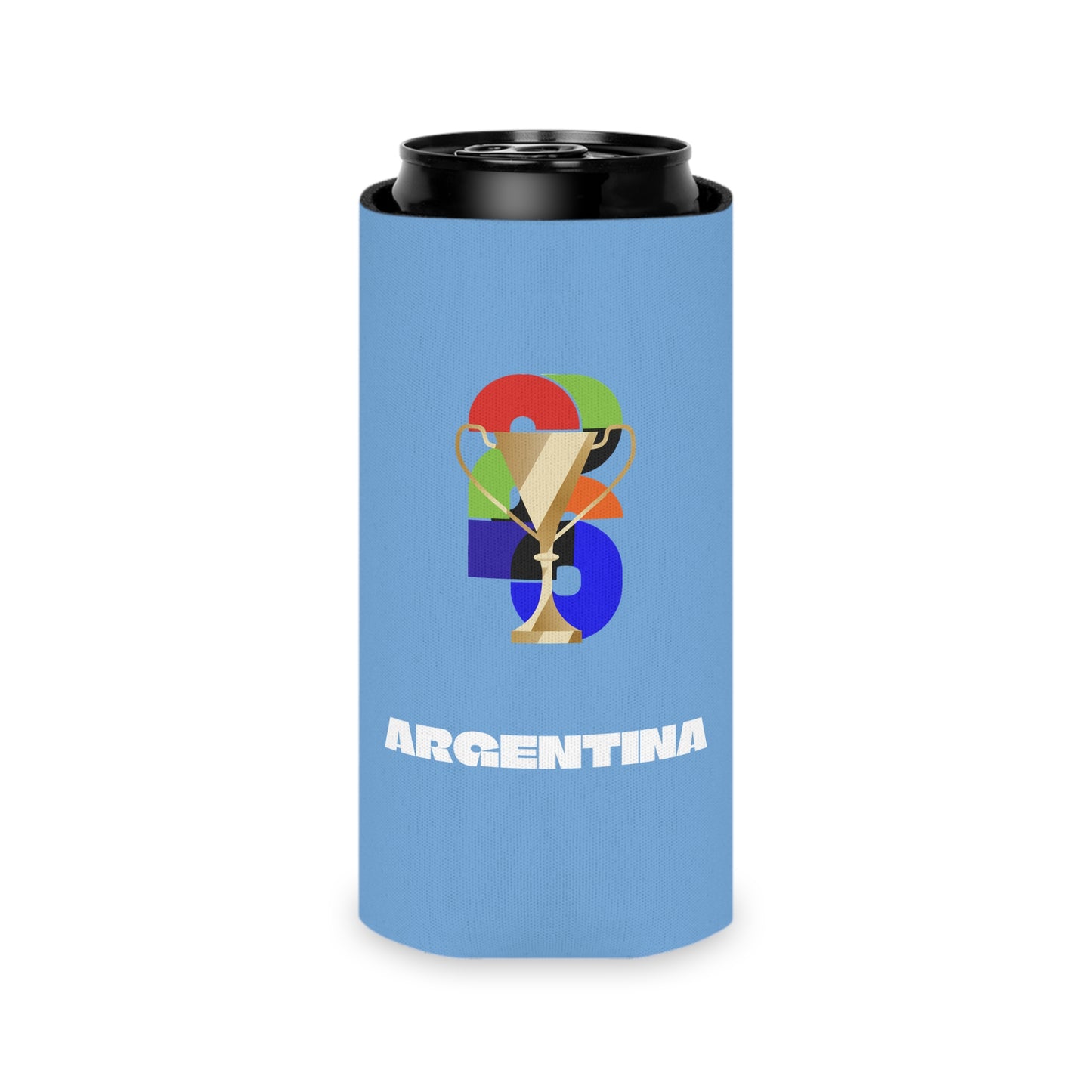 Argentina Soccer Can Cooler - Argentina Football Fan Koozie for Game Day (2026)