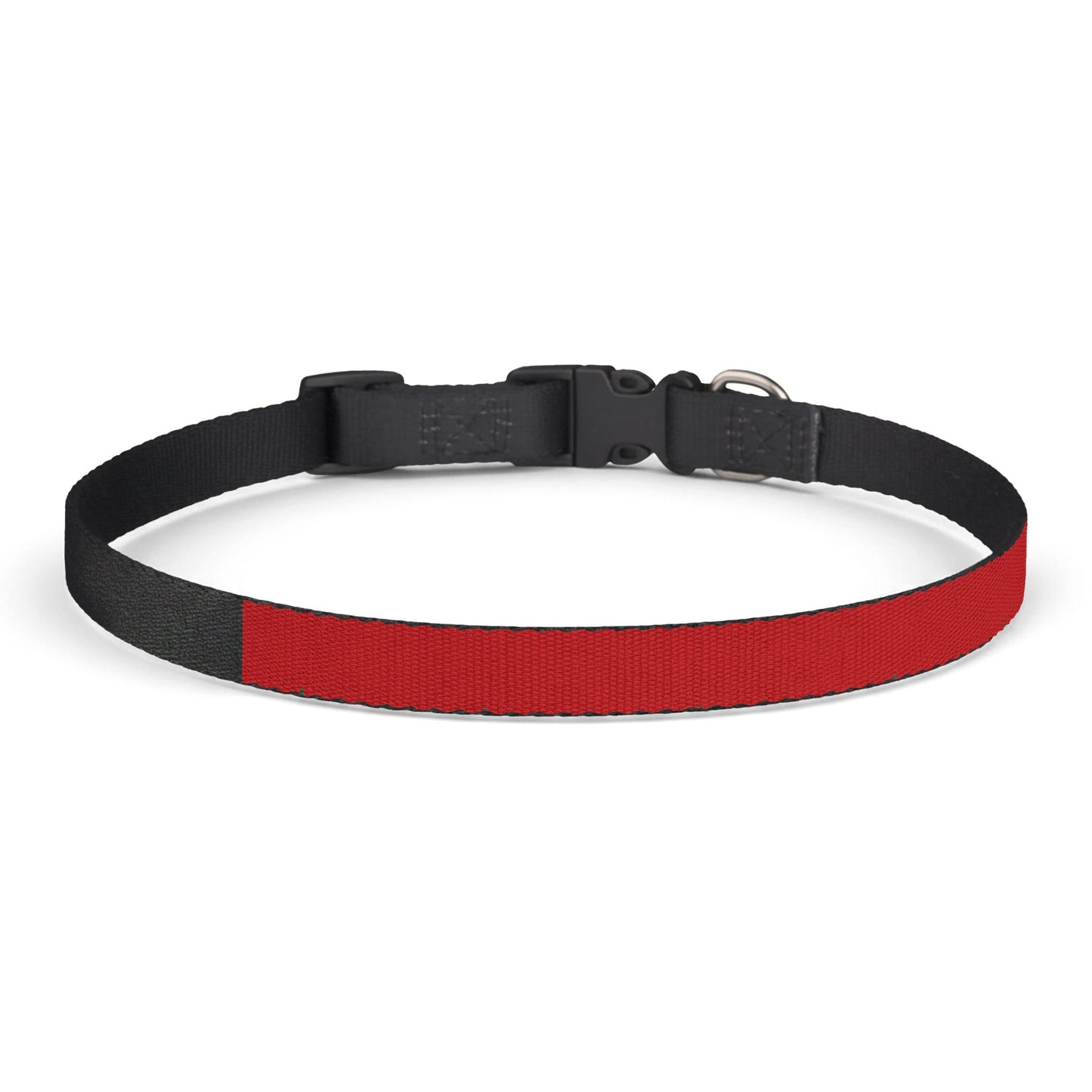 Morocco Soccer Dog Collar — Moroccan Flag Grid Clip-On Pet Collar, Fan Gear