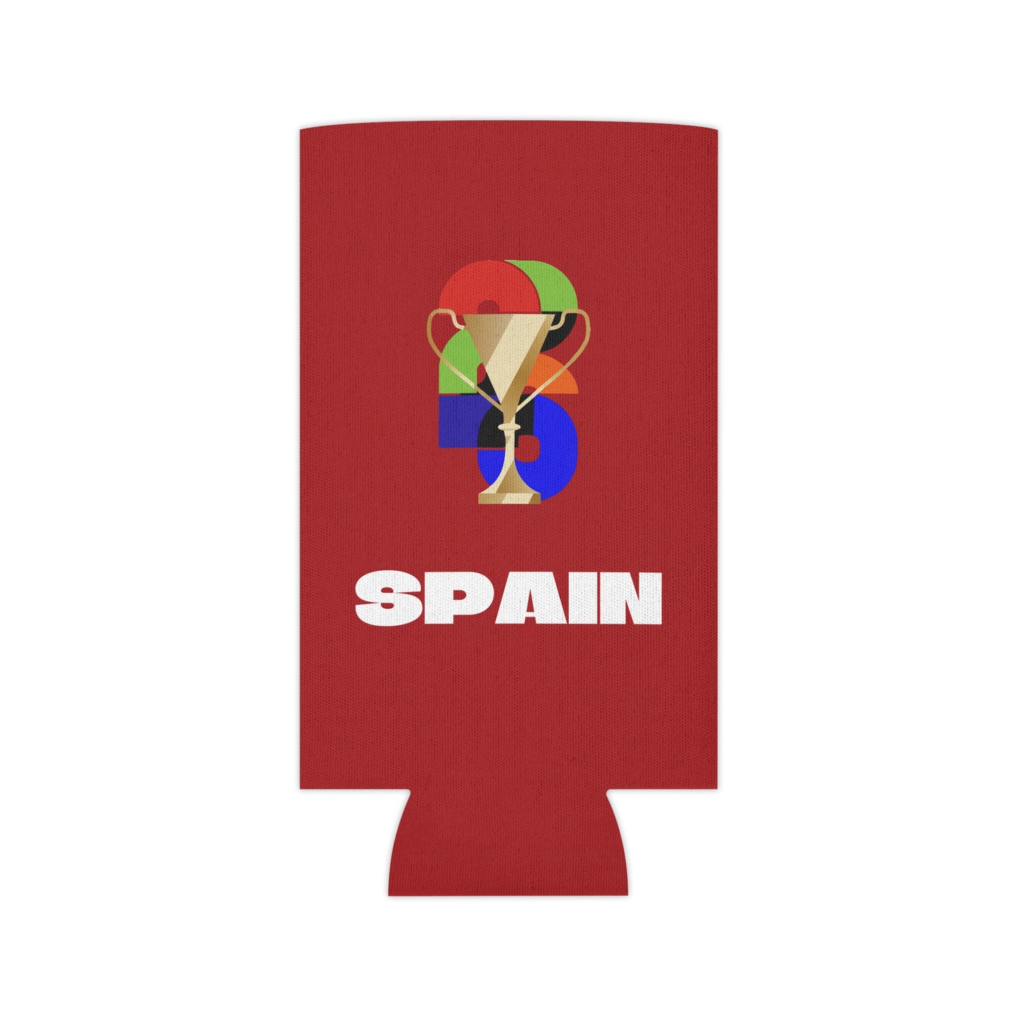 Spain Soccer Can Cooler - Spain Football Fan Koozie for Game Day (2026)