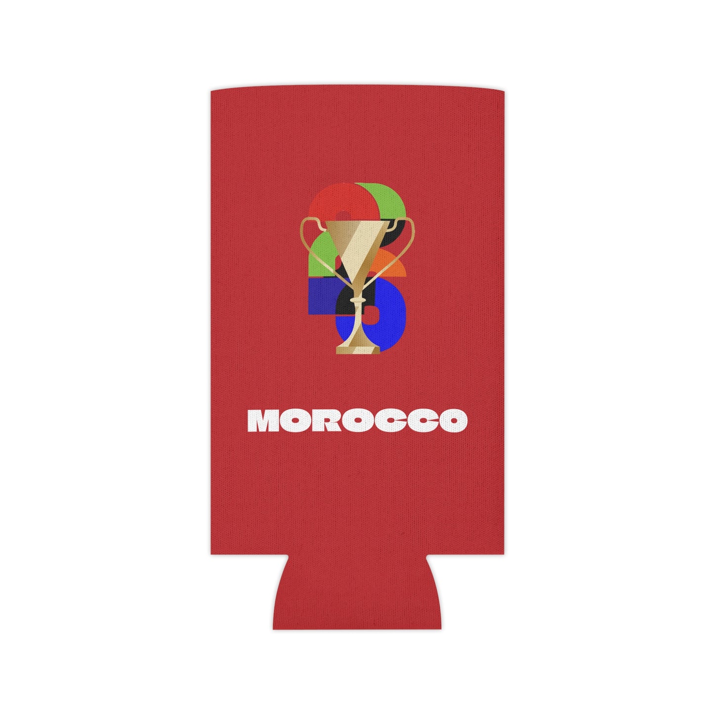 Morocco Soccer Can Cooler - Morocco Football Fan Koozie for Game Day (2026)