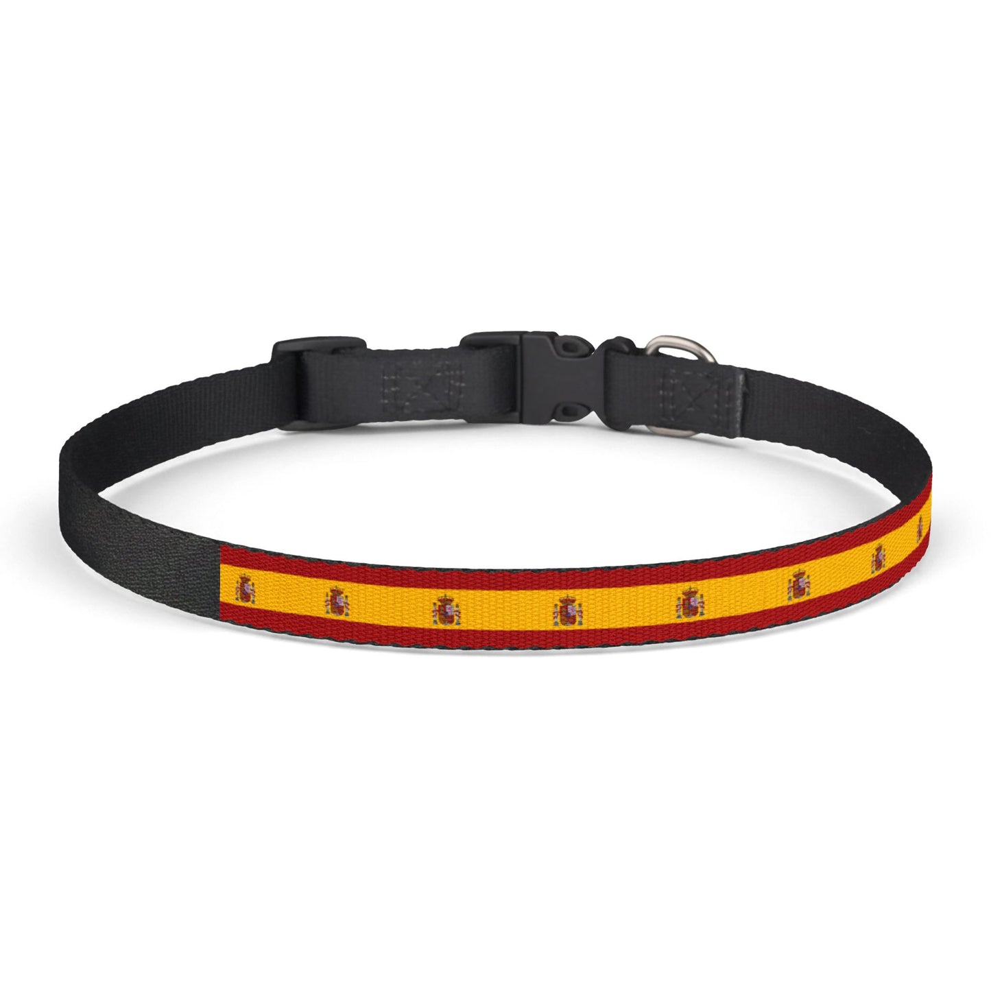 Spain Soccer Dog Collar — Flag Clip-On Pet Collar