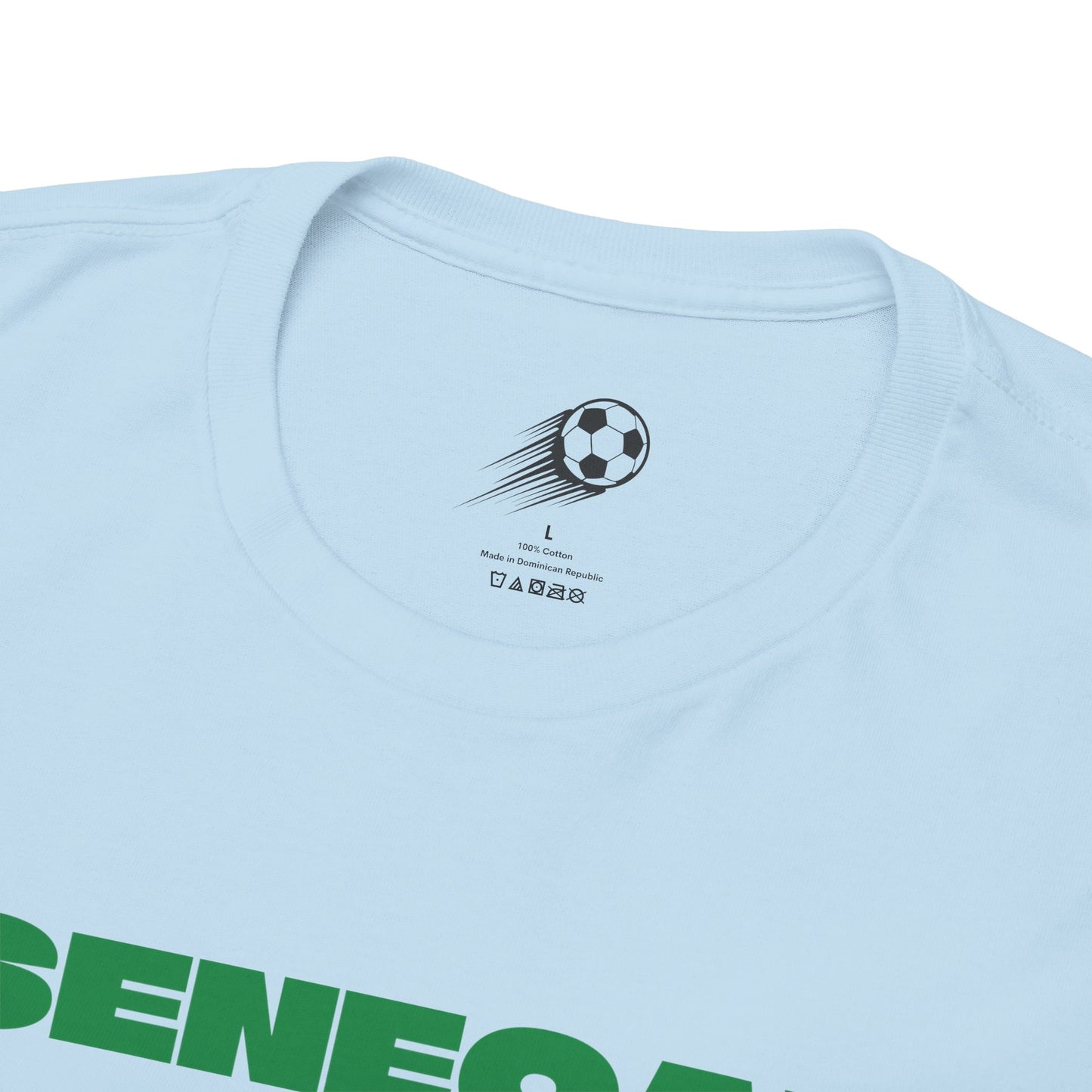 Senegal Football T-Shirt - Unisex Senegal Soccer Fan Tee with Flag (2026)