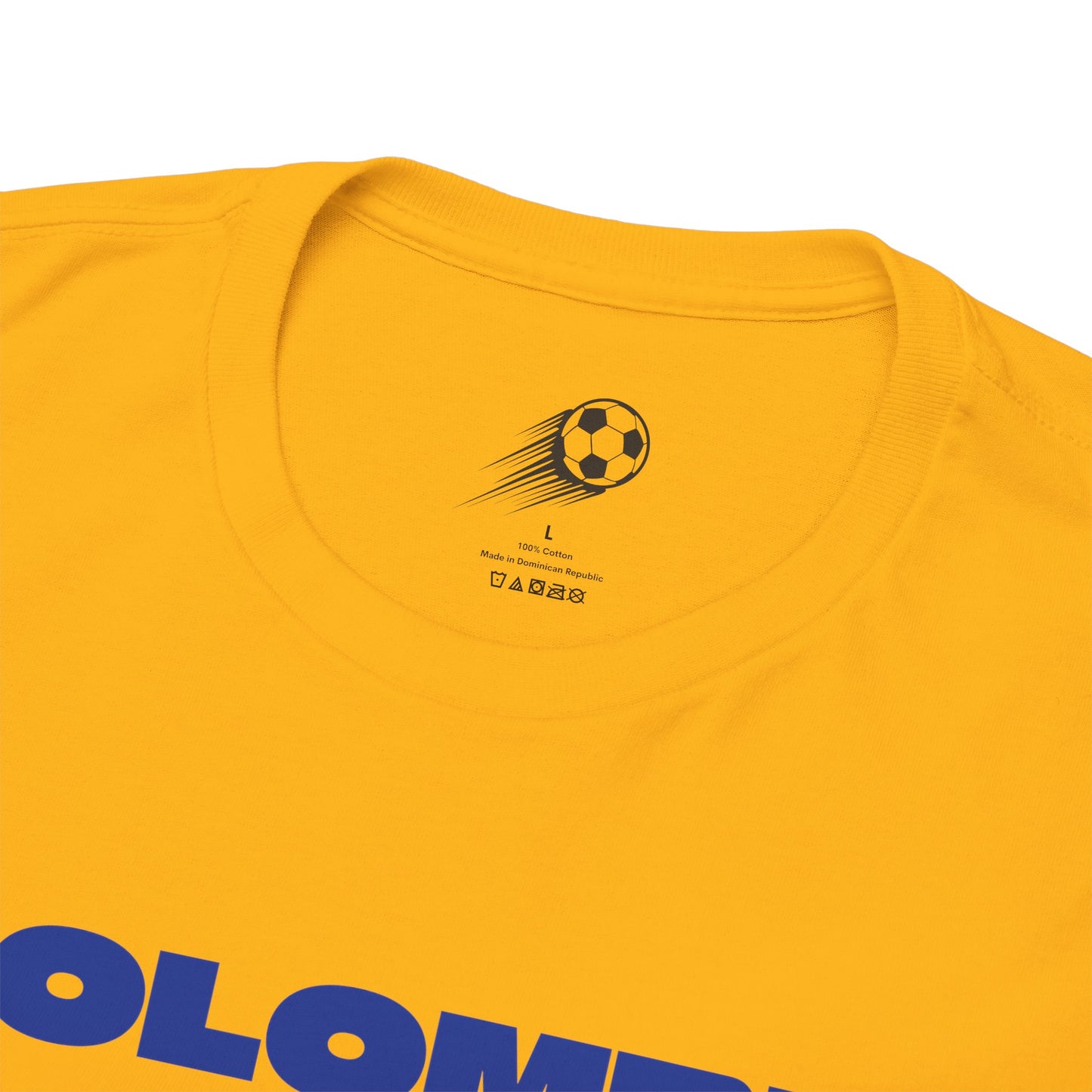 Colombia Football T-Shirt - Unisex Colombia Soccer Fan Tee with Flag (2026)