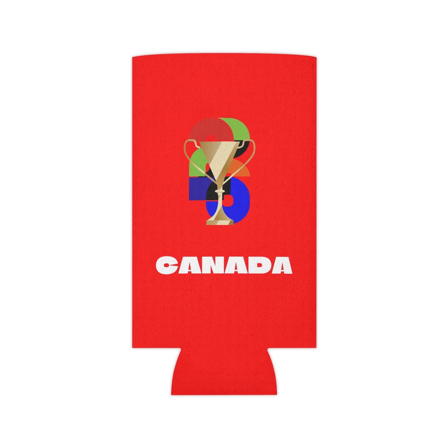 Canada Soccer Can Cooler - Canada Football Fan Koozie for Game Day (2026)