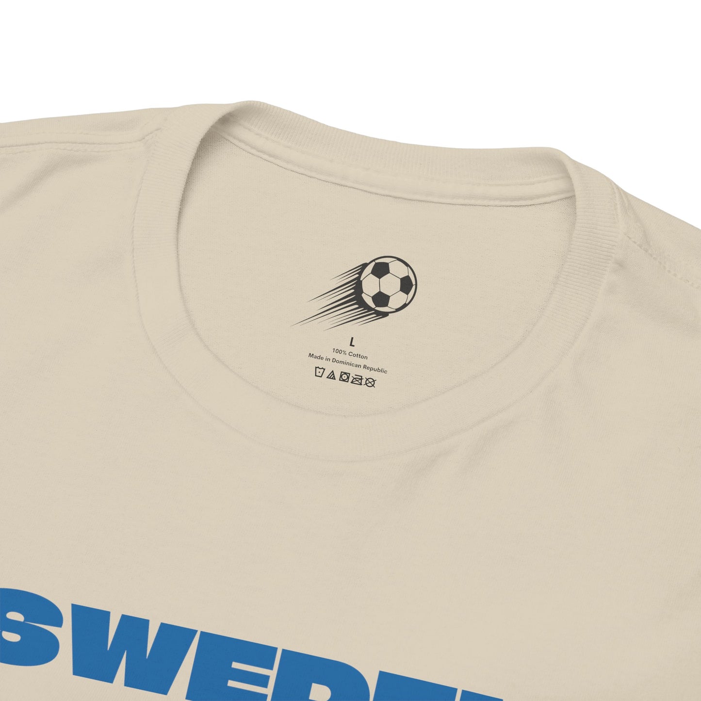 Sweden Football T-Shirt - Unisex Sweden Soccer Fan Tee with Flag (2026)