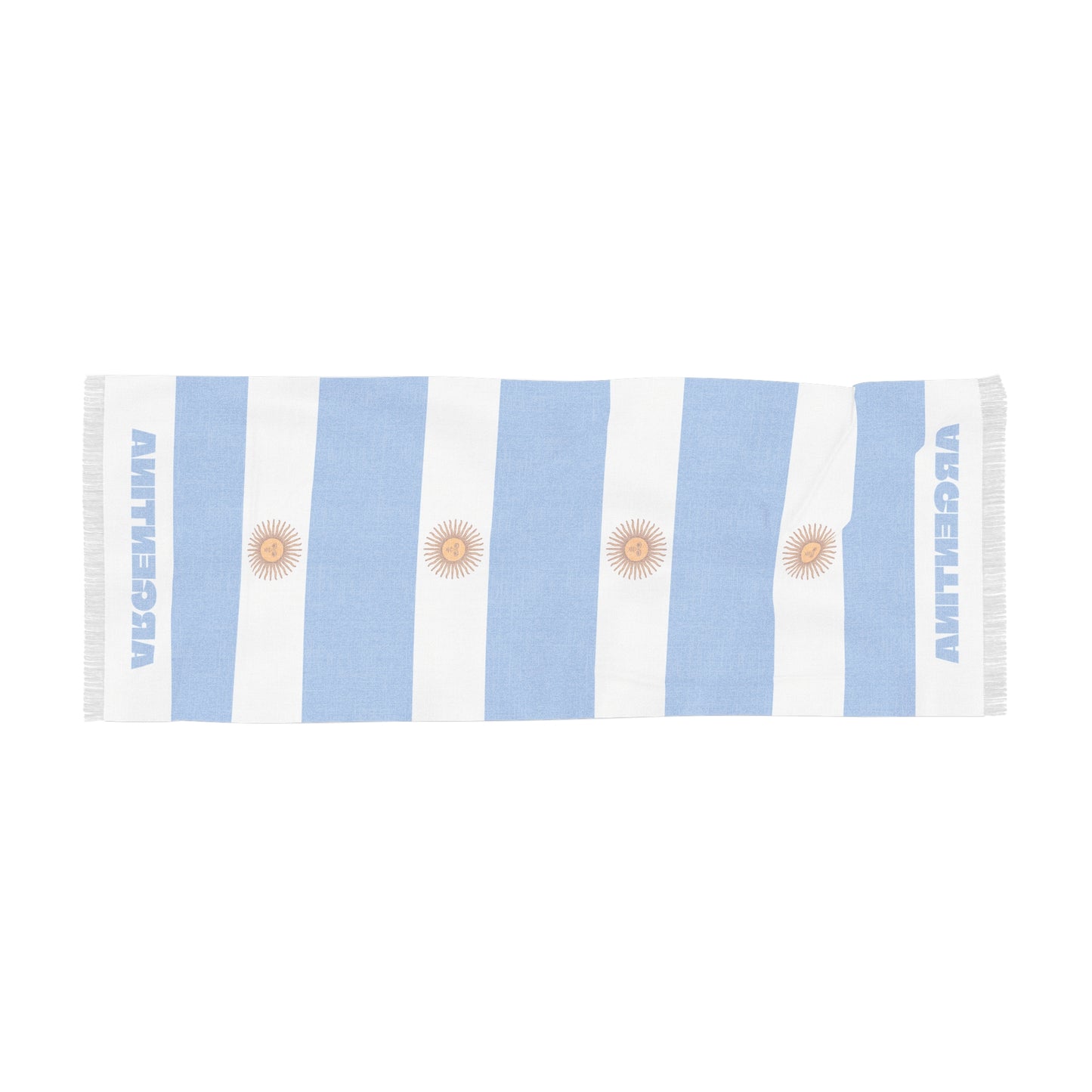 Argentina Soccer Scarf - Argentina Football Supporter Scarf with Flag (2026)