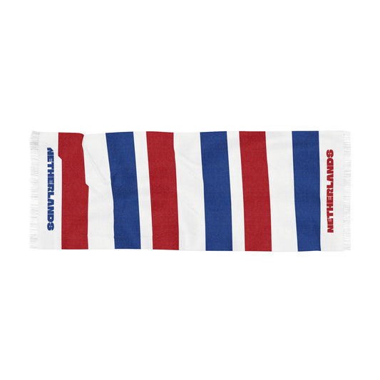Netherlands Soccer Scarf - Netherlands Football Supporter Scarf with Flag (2026)