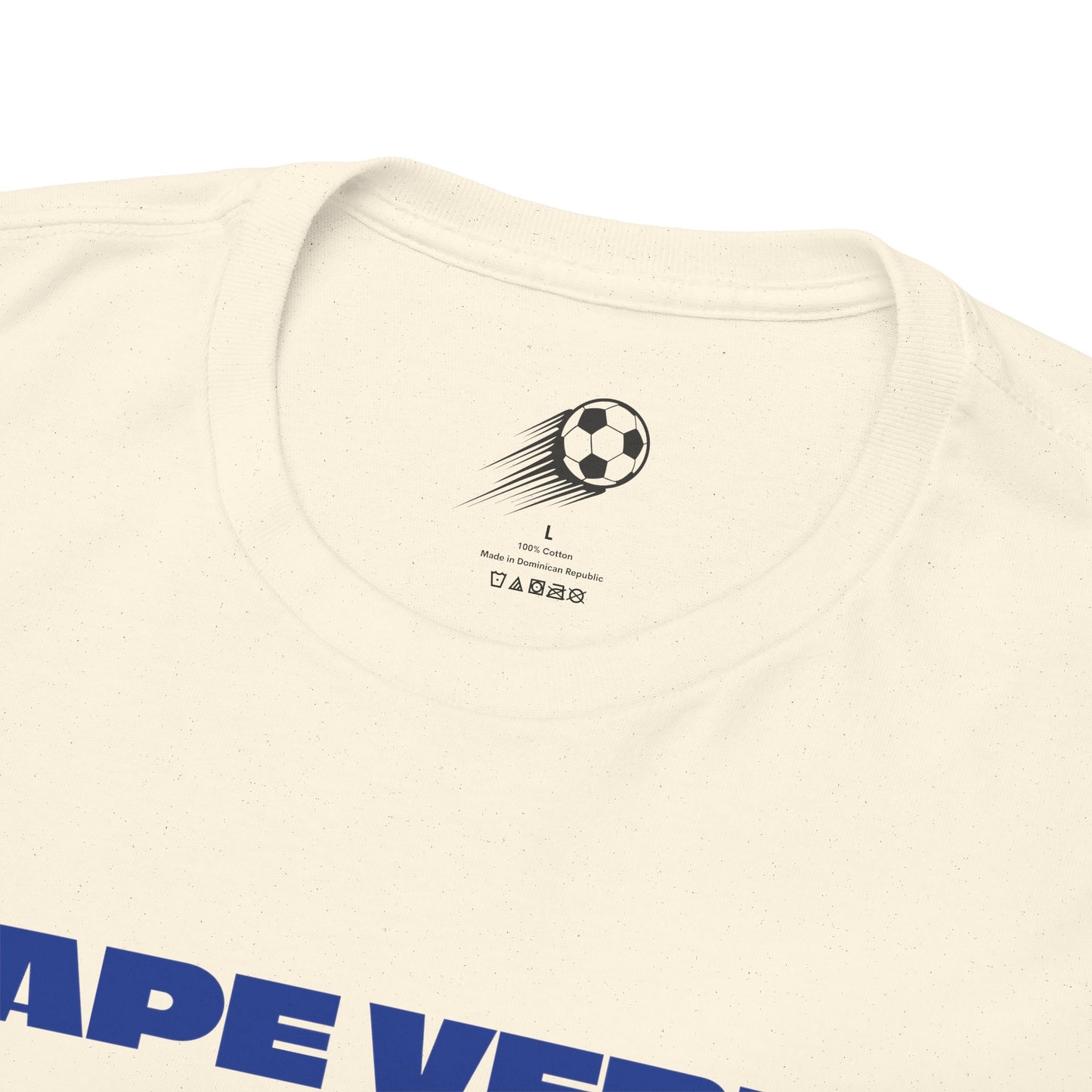 Cape Verde Football T-Shirt - Unisex Cape Verde Soccer Fan Tee with Flag (2026)