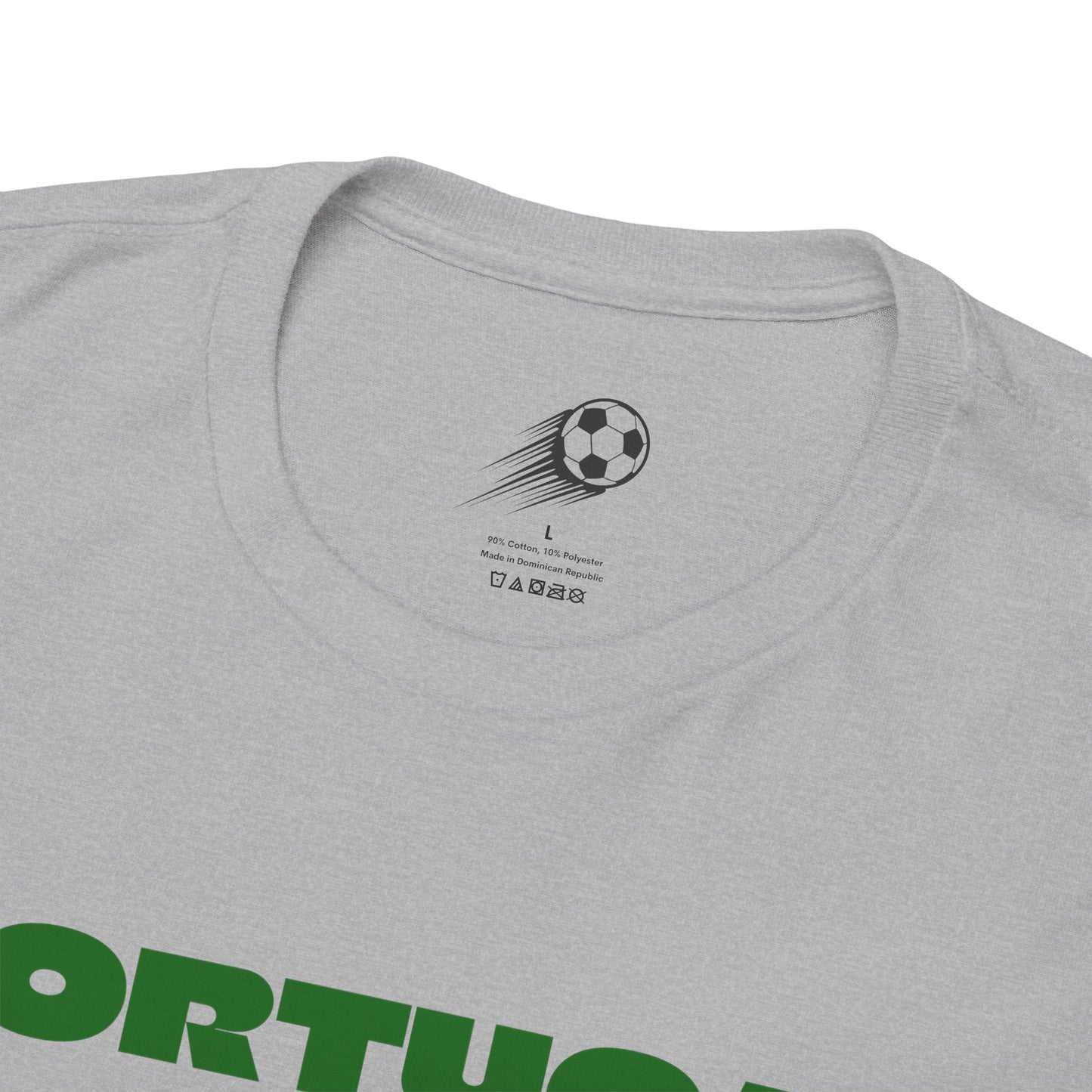 Portugal Football T-Shirt - Unisex Portugal Soccer Fan Tee with Flag (2026)