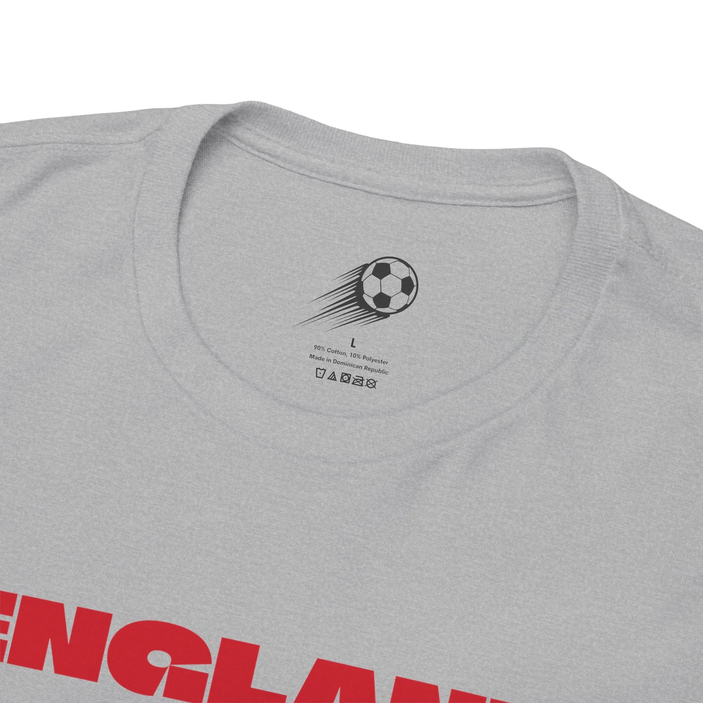 England Football T-Shirt - Unisex England Soccer Fan Tee with Flag (2026)